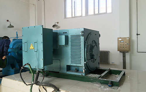 洮南某水电站工程主水泵使用我公司高压电机